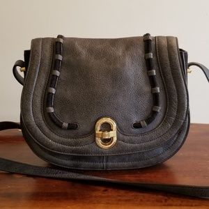 Aimee Kestenburg Leather Saddle Crossbody Purse